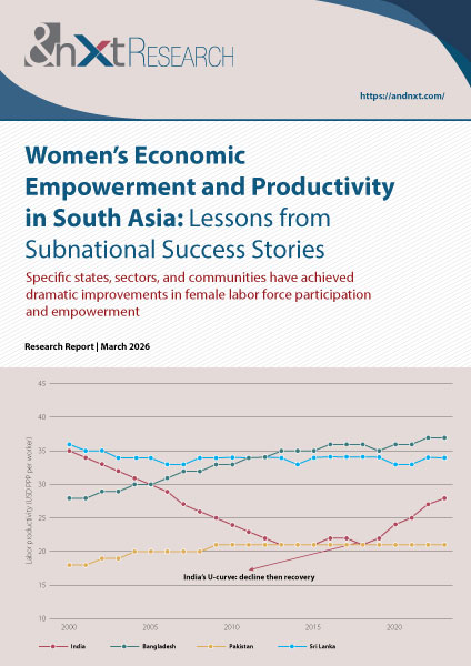 Women’s Economic Empowerment and Productivity in South Asia